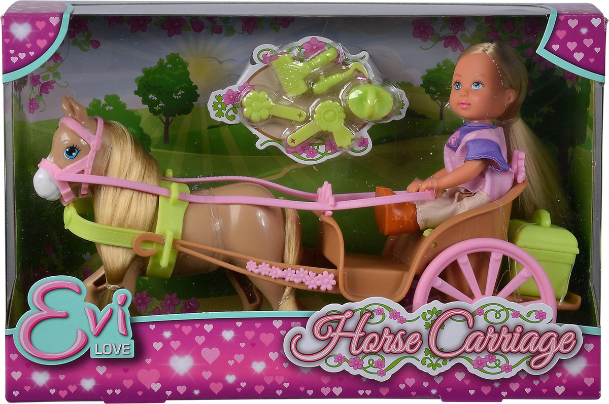 Evi Love Mini Pop Horse e Wagen