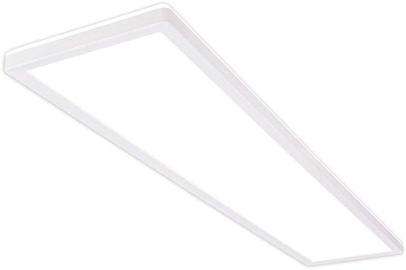 Briloner tava a - eek a plafoniera led - plafoniera con retroilluminazione - a luce indiretta - 4.000 k - 4.800 lm - 21w - 98cm - bianco