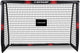 Dunlop football goal - football goal 180 x 120 x 60 cm - large football goal - outdoor toys for children and adults - quick assembly - football training goal - metal - black red