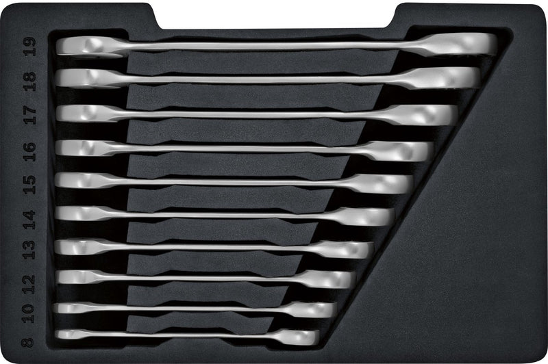 Juego de llaves combinadas Bosch de 10 piezas - 1600a02au0