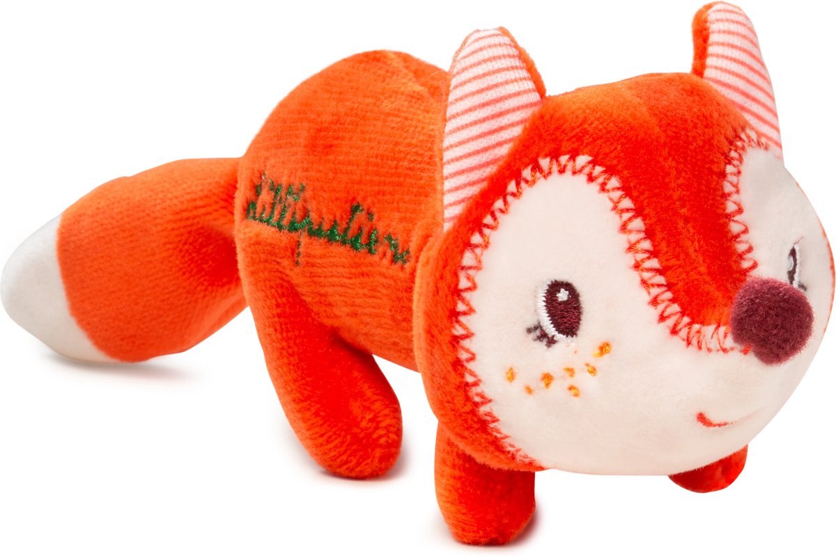 Peluche di Lilliputiens, la minifigure di Alice, la volpe