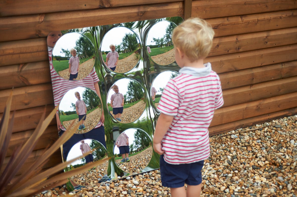 Tickit mirror toy acrylic 9-dome 780mm educational.