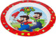 Stor bord super mario bros junior - rood wit - 22 cm
