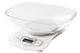Adler ad 3137 w - báscula de cocina blanca - báscula de 1,5 litros
