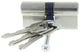 Starx profielcilinder messing vernikkeld 60mm