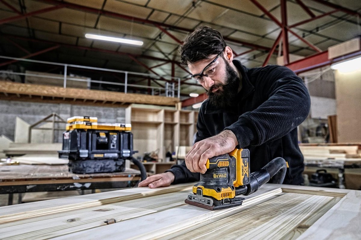 Dewalt dcw200n | 18v| levigatrice orbitale a batteria | corpo | senza batterie caricabatterie dcw200n-xj
