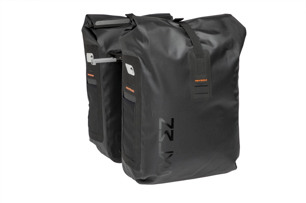Varo Waterproof Double Bicycle Bag Black Gray 40L - MIK