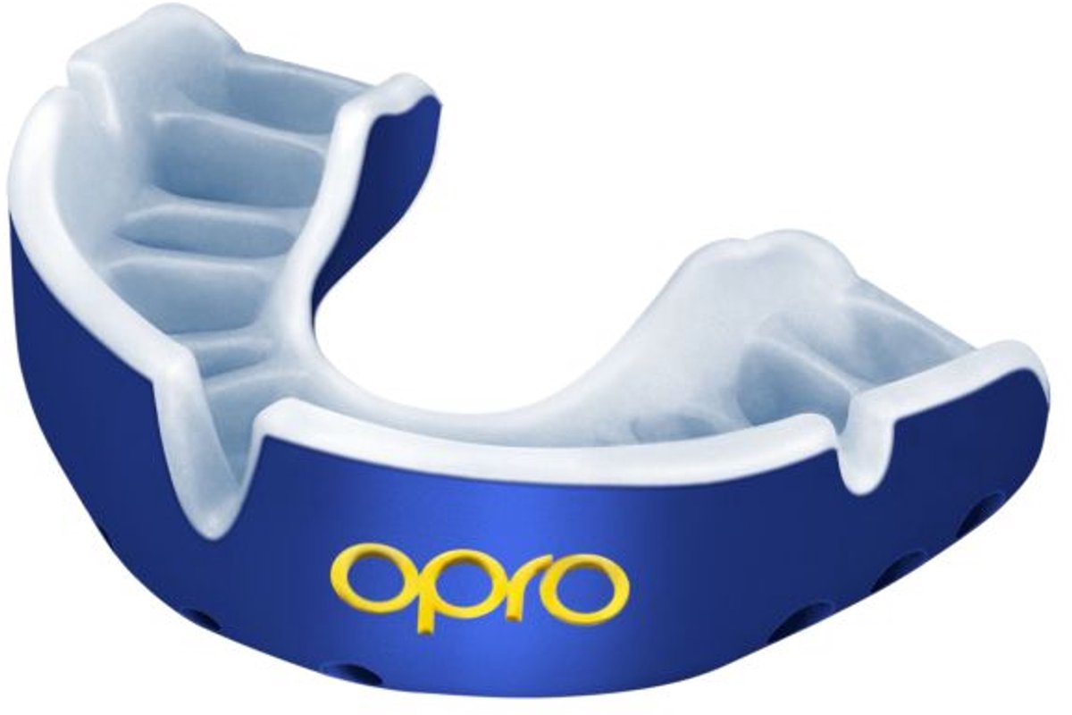 Opro gold ultra fit mouthguard hockey bitje - maat l
