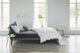 Beddinghouse - jersey - lenzuolo con angoli topper - 200x220 cm - antracite
