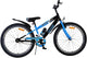 Volare sportivo per bambini in bici per bambini blu nero da 24 pollici