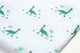 Panni Béaba ele – set di 3 panni tetra – panno 100% cotone organico – 70×70 cm – mussola ultra morbida traspirante – inclusa confezione regalo deluxe – verde giurassico