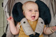 Dooky® dooky buggy pillow - buggy hoofd ondersteuningskussen - zwart