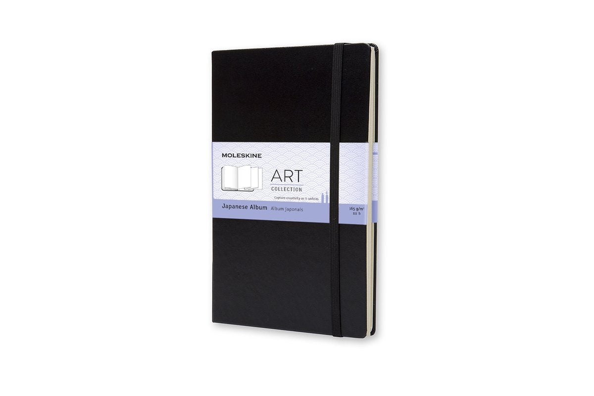 Album giapponese Moleskine Art - grande - copertina rigida - nero
