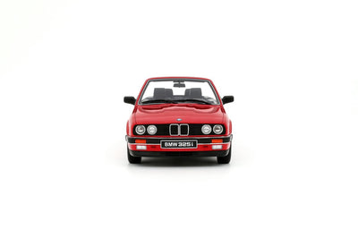 Ottomobile BMW 325i convertible rojo brillante 308 1986 - ot1194 - 1 18 -limitado 2000 piezas