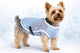 Flamingo chaqueta refrescante para perro - chaleco refrescante para perro - chaleco refrescante para perro - s - 30 cm - gris azul congelado - chaleco refrescante de verano para perros con cierre de clic