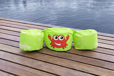 Bestway Puddle Jumper Crab - bandas de natación ajustables para niños - capacidad de carga 15 - 30 kg - talla única