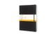 Cuaderno clásico Moleskine - extra grande - tapa dura - rayado - negro