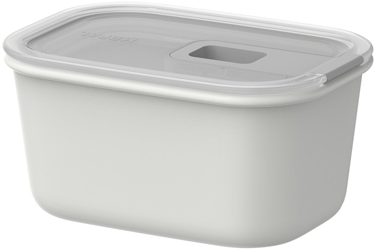 Mepal vershouddoos easyclip - 450 ml - vershoudbakjes met schuifsluiting - geschikt voor magnetron. stoomoven. koelkast en vriezer - nordic white