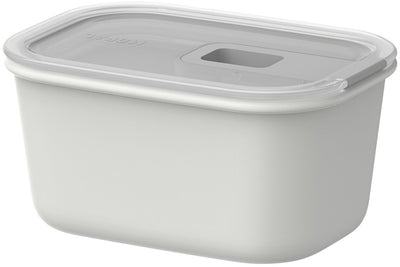 Mepal vershouddoos easyclip - 450 ml - vershoudbakjes met schuifsluiting - geschikt voor magnetron. stoomoven. koelkast en vriezer - nordic white