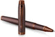 Penna roller Parker im monocromatica | inchiostro nero | Finiture e dettagli bordeaux | bel punto | con confezione regalo