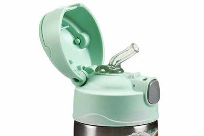 Borraccia accogliente e trendy Funtainer Disney Frozen 2 - 350 ml - verde
