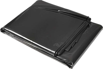 Bo-camp - lona de superficie aqua foil - sin plastificantes - 6x4 metros - negro
