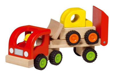 Goki Wooden Truck Low Load