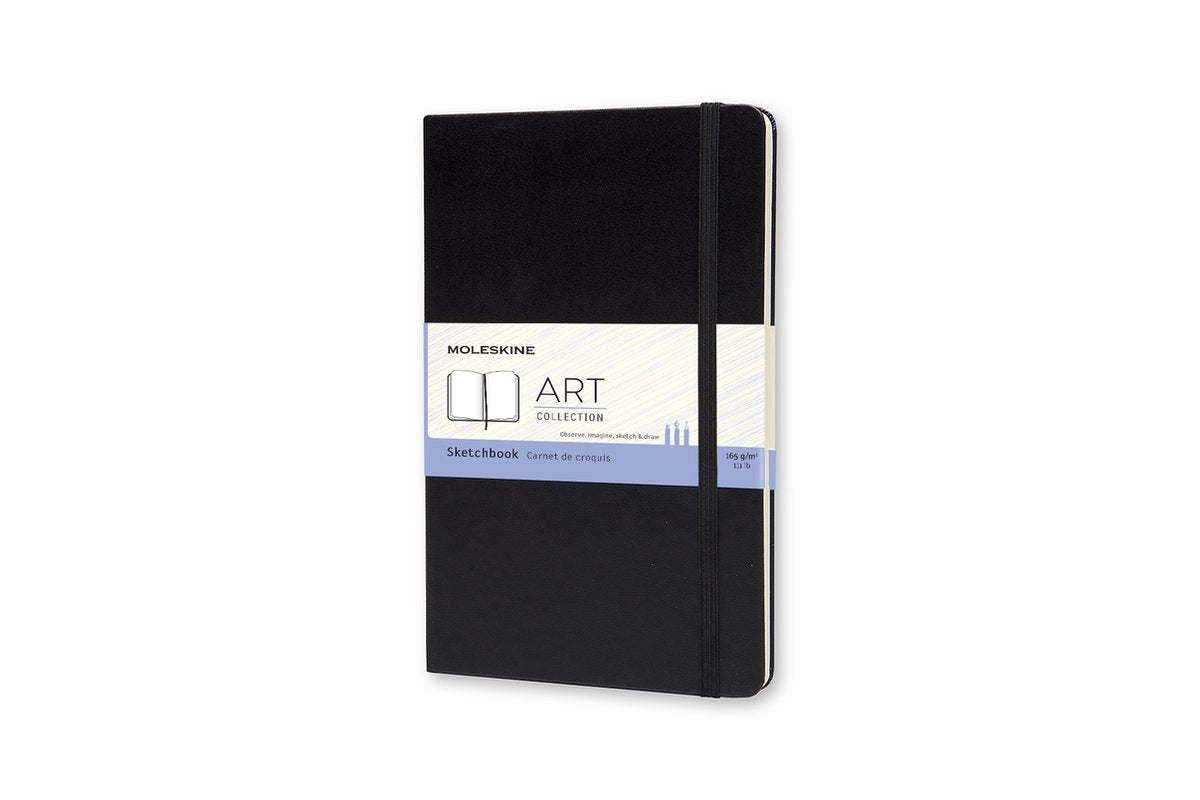 Moleskine art schetsboek - large - hardcover - zwart