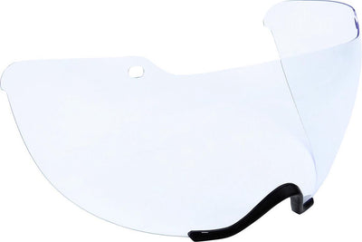 Bbb ciclismo visiera aerotop casco da bicicletta con visiera - idrorepellente e antiappannamento - visiera adatta per casco aerotop - trasparente - bhe-63