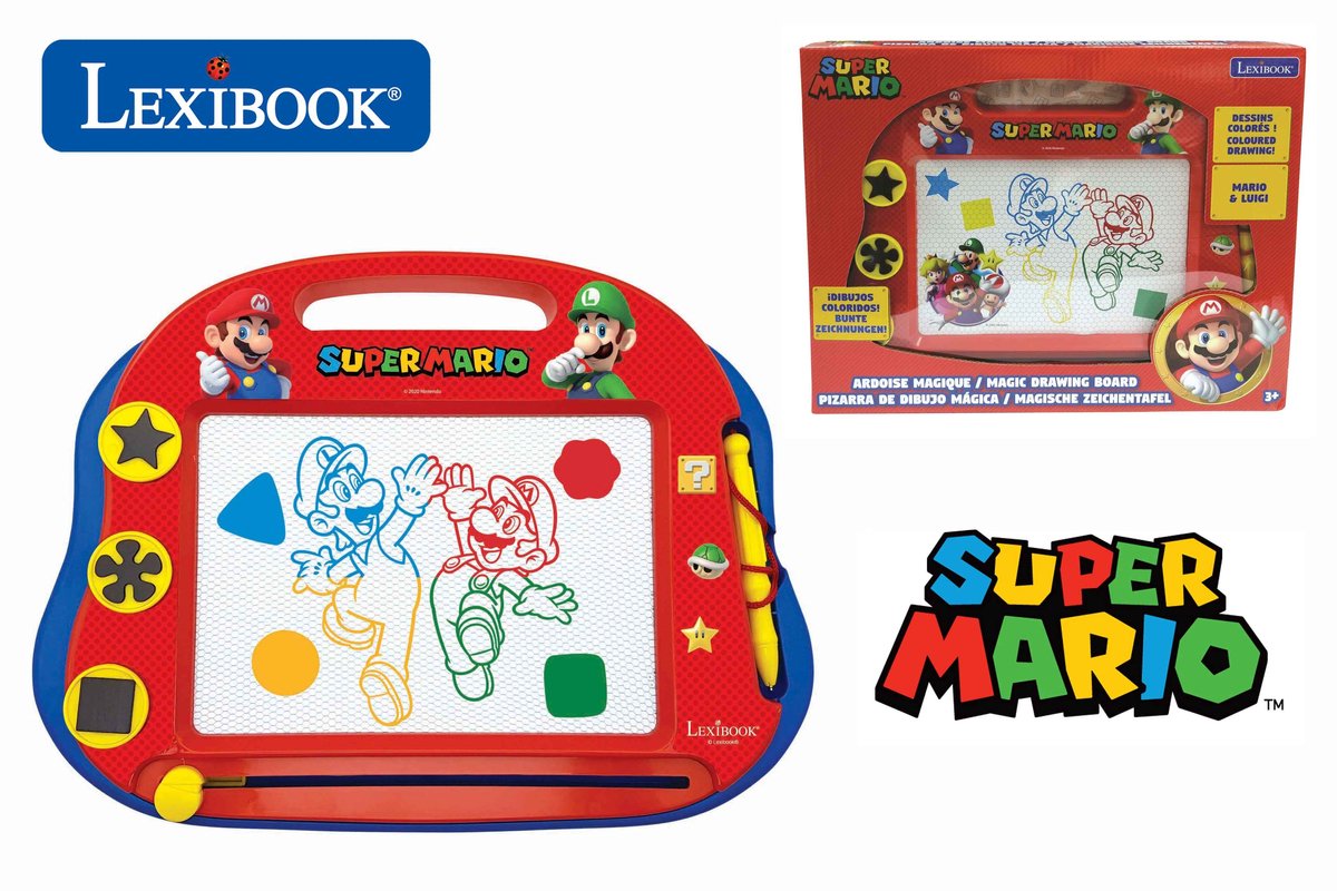 Lexibook ardoise magique super mario