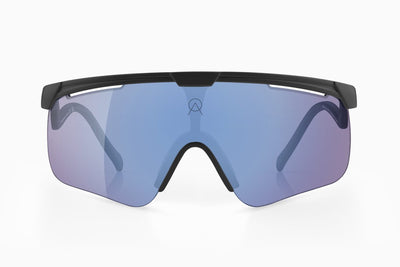 Alba optics fietsbril - delta black vzum f-lens flamingo lei
