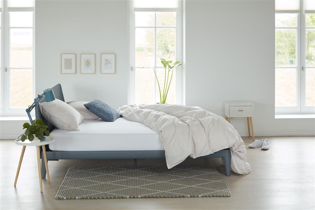 Beddinghouse - jersey - topper hoeslaken - 200x220 cm - wit