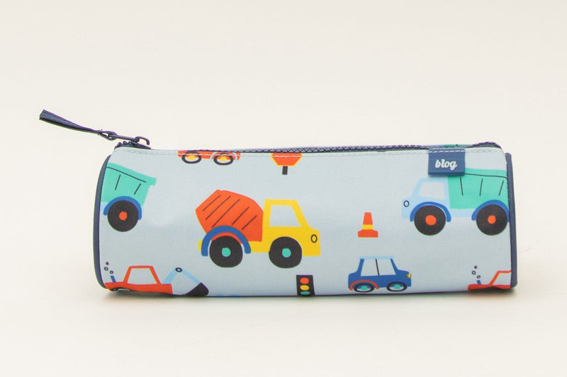 Astuccio portapenne Ancor b'log play me cars 22x7x7cm rotondo - an-128406