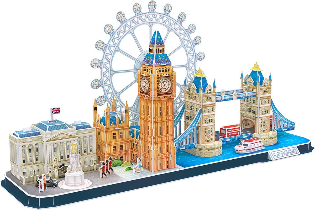 Cúbica Fun 3d Puzzle City Line Londres