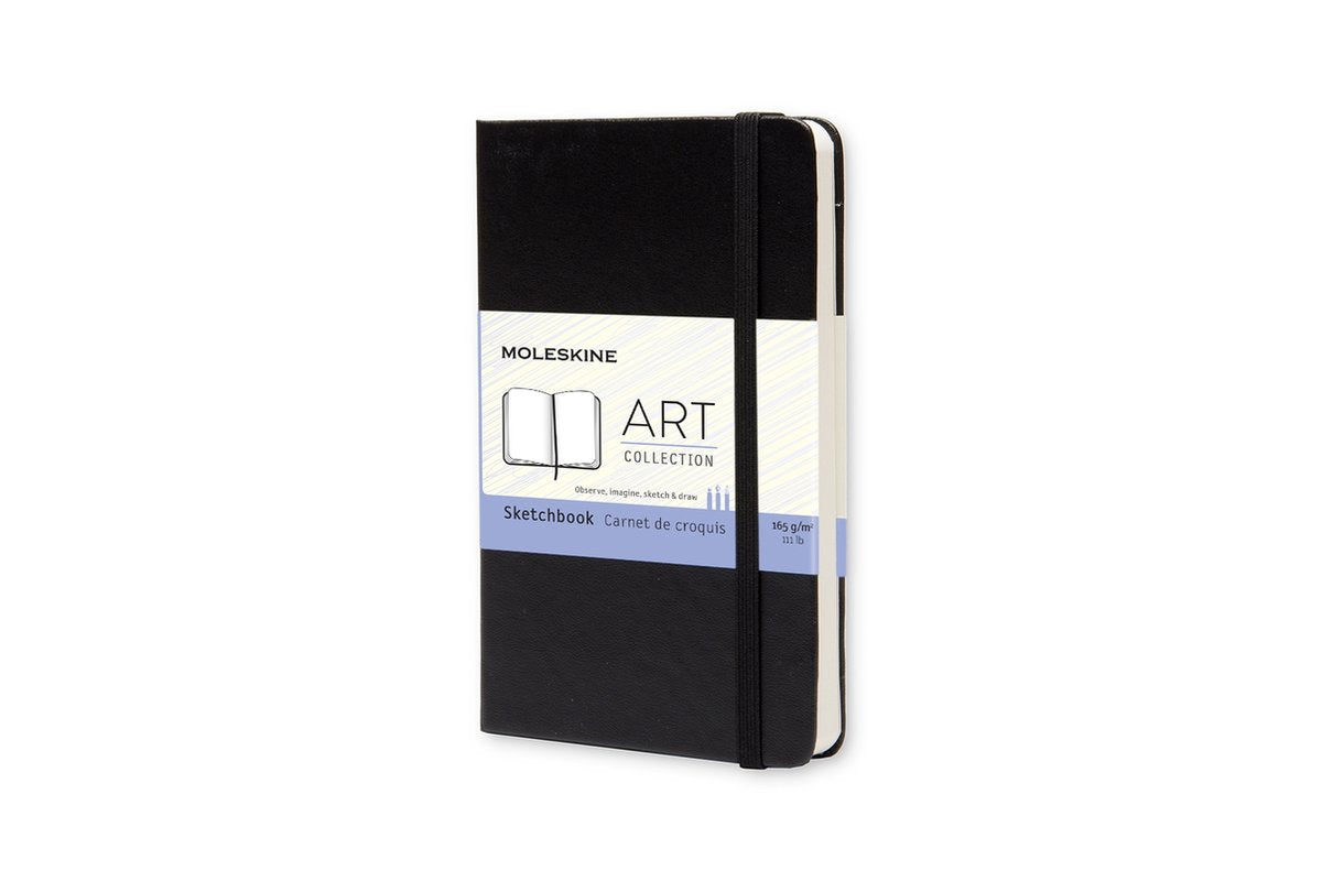 Moleskine art schetsboek - pocket - hardcover - zwart