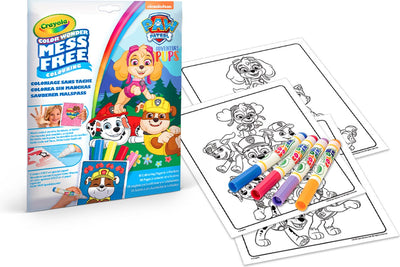 Crayola - maravilla del color - paquete de pasatiempos - patrulla canina - libro para colorear para niños