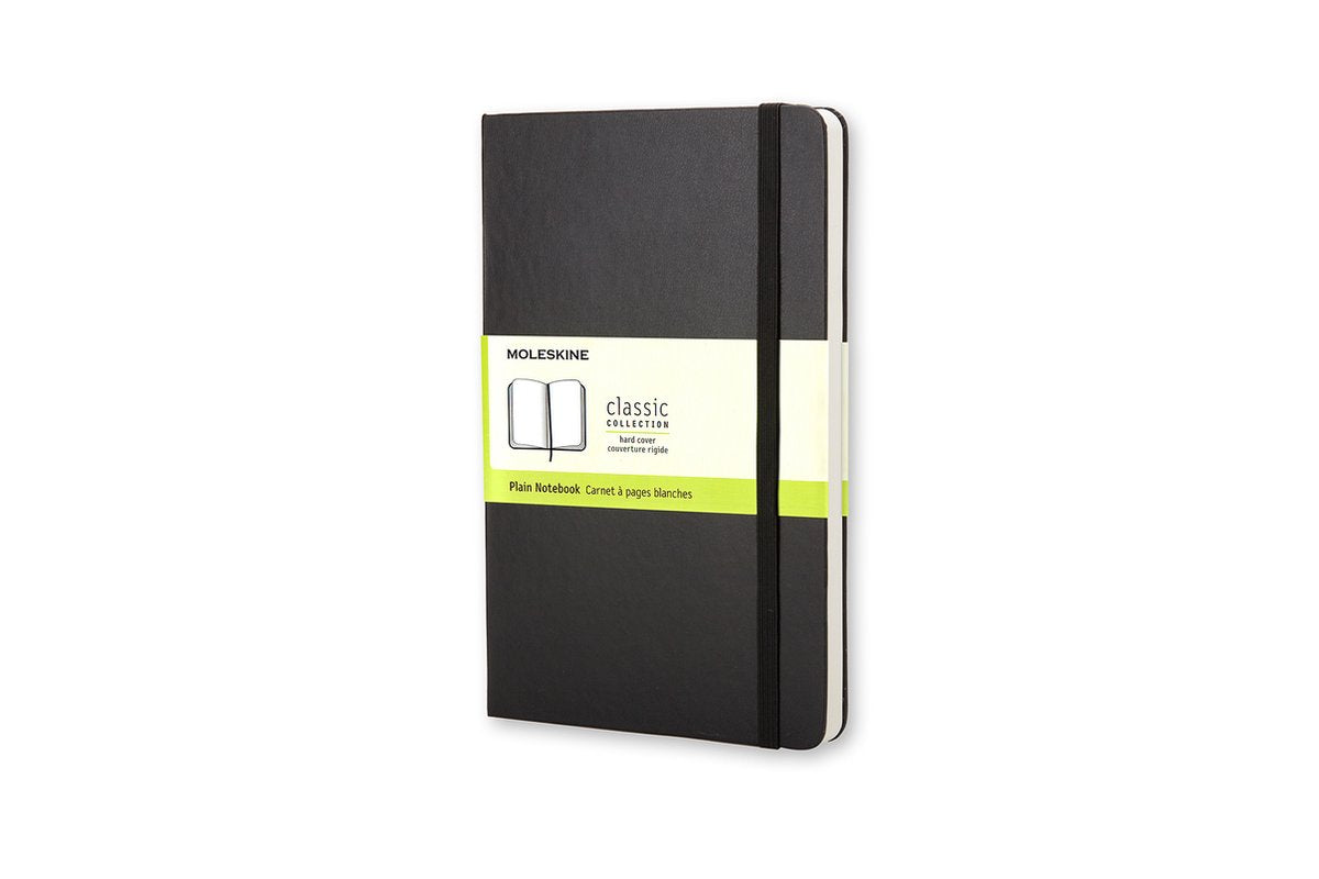 Moleskine classic notitieboek - pocket - hardcover - blanco - zwart