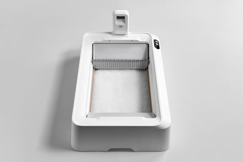 Petkit - purobot crystal duo con cámara - caja de arena automática - cámara ia - salud animal