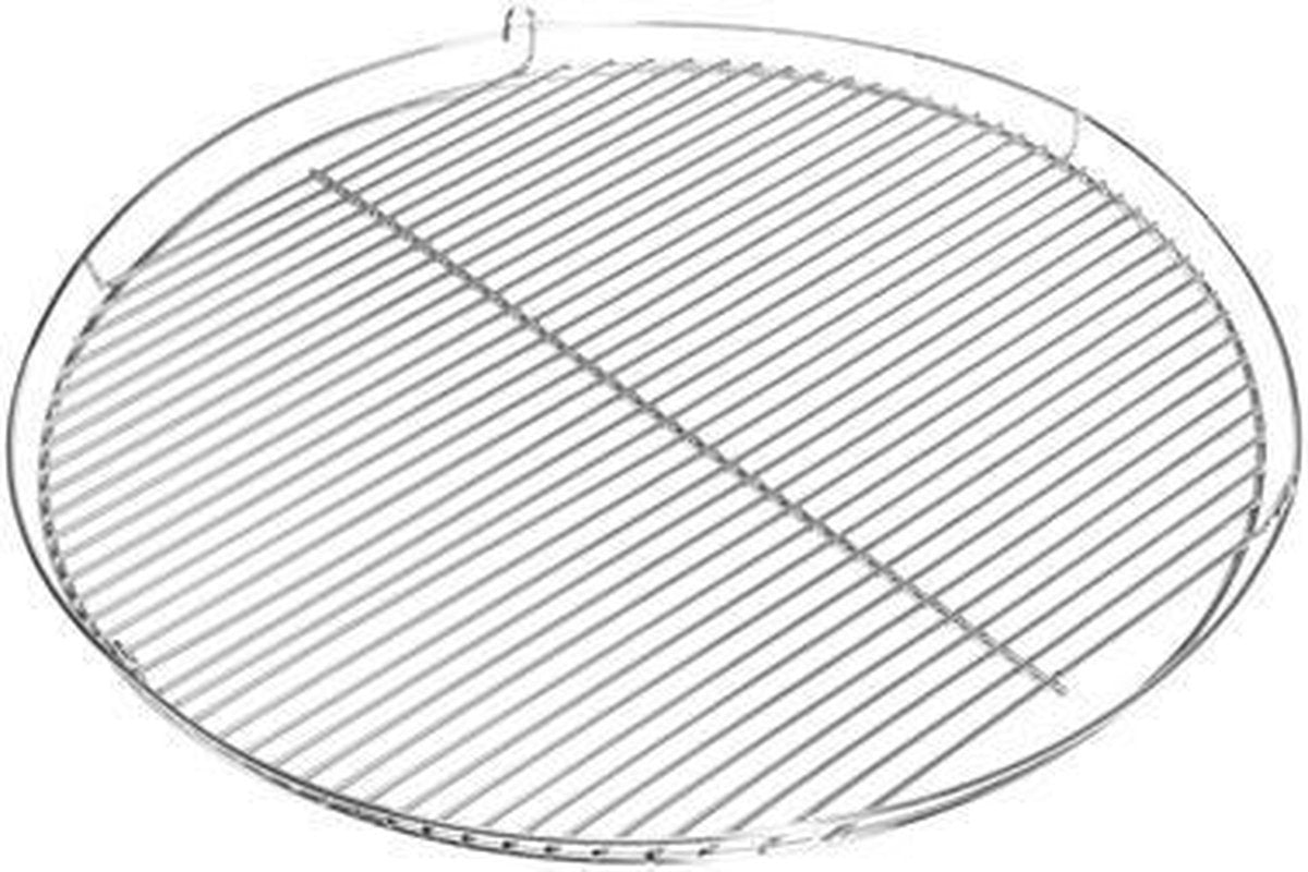 Barbecook roasting rack - BBQ grill - ø60 cm - steel - chrome