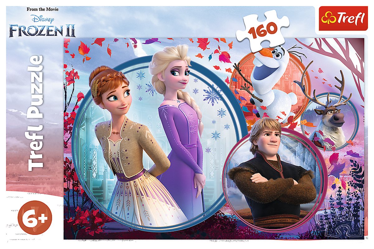 Trefl 160 - avventura sorella disney frozen 2