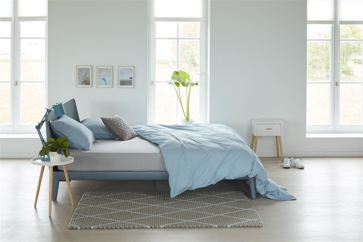 Beddinghouse - jersey - lenzuolo con angoli topper - 120x220 cm - grigio chiaro