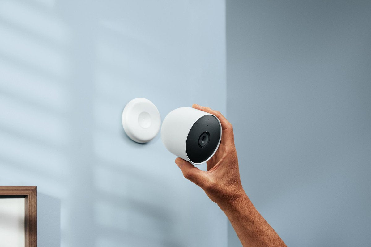 Google nest cam beveiligingscamera - batterij