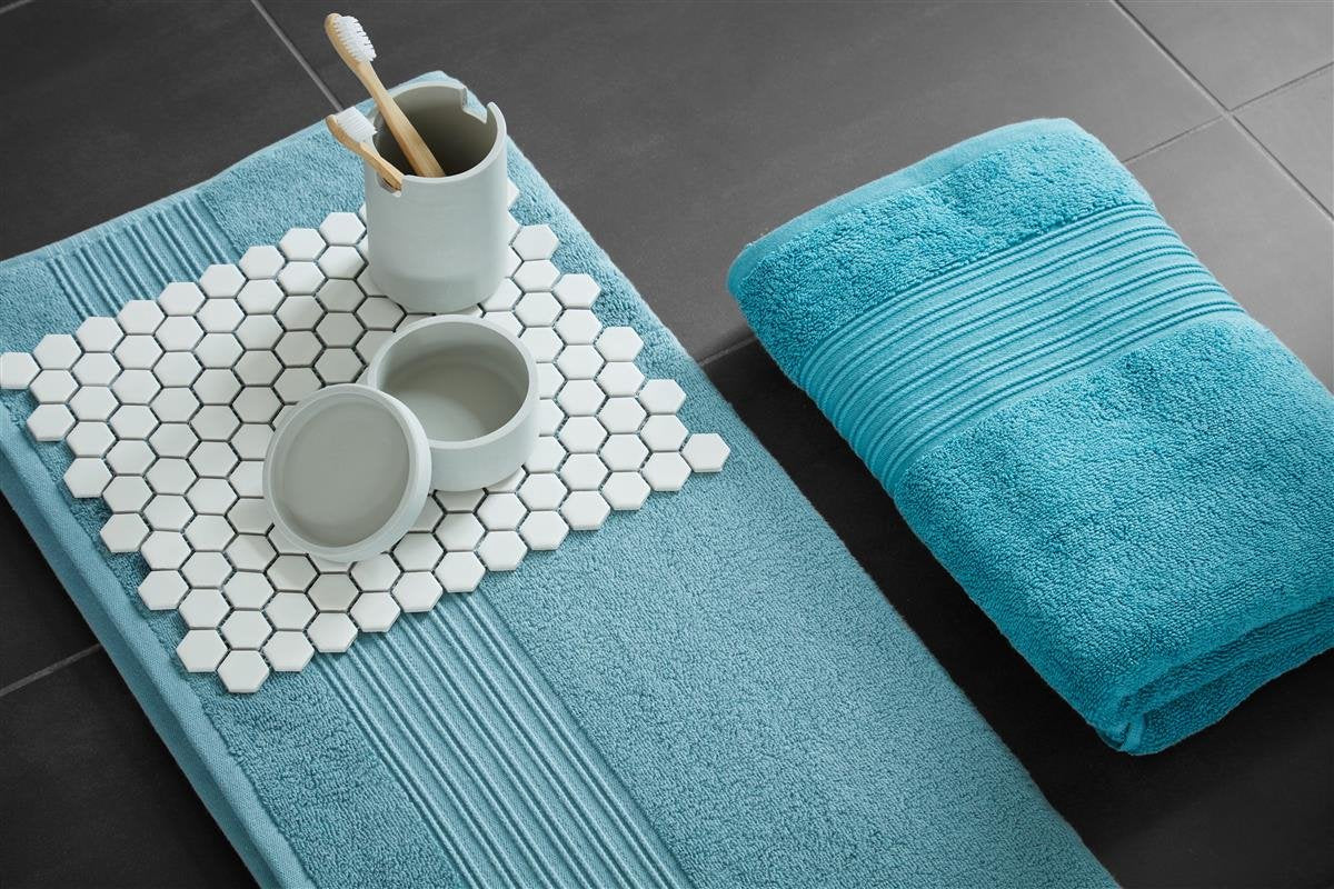 Beddinghouse velato - asciugamano ospite - set da 2 - 30x50 cm - blu
