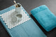 Beddinghouse velato - asciugamano ospite - set da 2 - 30x50 cm - blu