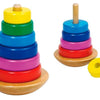 Goki wooden stacking tower color, 8dlg.