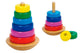 Goki wooden stacking tower color, 8dlg.