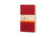 Moleskine cahier journals - large - gelinieerd - rood - set van 3