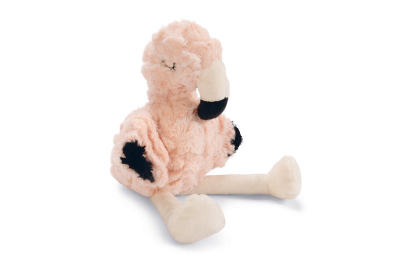 Beeztees cucciolo di fenicottero Mick - giocattolo per cuccioli - peluche per cuccioli - giocattolo per cani - rosa - 27x10x18 cm