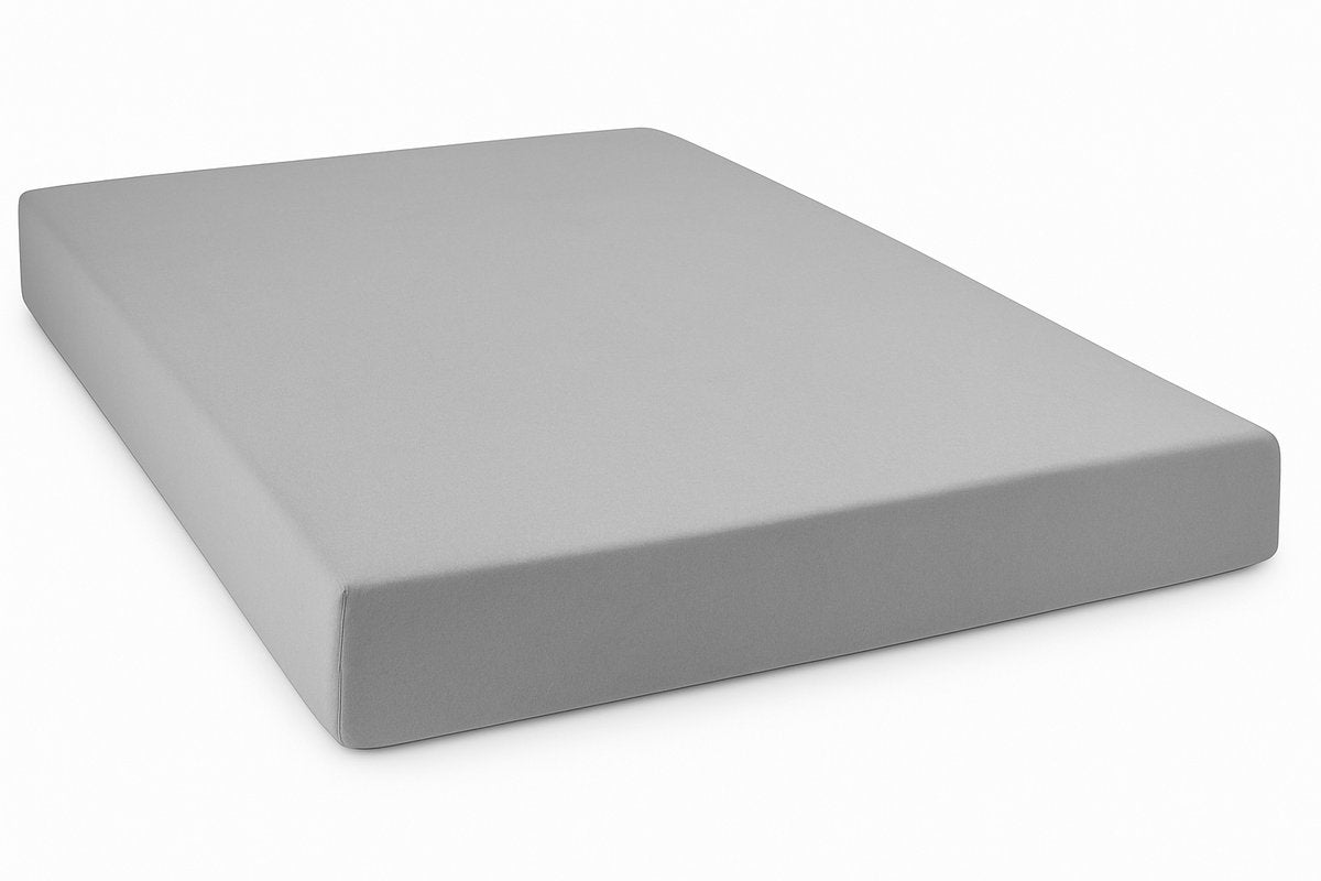 Vtwonen - algodón - sábana ajustable - 180x200cm - gris