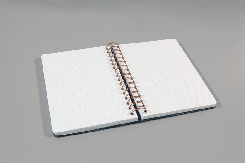 Sigel - cuaderno de espiral - a5 - jolie - tapa dura - 240 páginas - puntos - papel de 120 gramos - selva mística - si-jn603